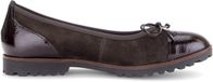 Gabor Dames Ballerinas Mokka Leer