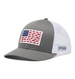 Columbia Men's PFG Fish Flag Snapback Ball Cap, Breathable, Adjustable