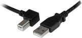 Startech Câble USB 2.0 A vers B coudé à 90 degrés 2 m – M/M