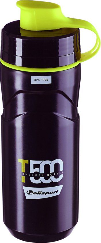 Polisport Bidon Thermal T500 - 500 ml - Zwart/Groen