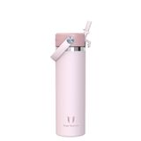Sparrow RVS Drinkfles 500ml/750ml/1L/1.2L - Isolerende Waterfles met Rietje