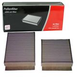 Quality Parts Interieurfilter Peugeot 207 2 stuks 6447-VX 1609428080