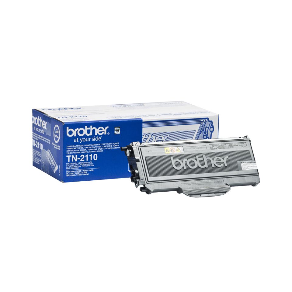 Brother TN-2110 Toner Cartridge - Black - 1500 Pages