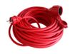 UNITEC Rubberen verlenging H05RR-F3G1,5mm² 25m, IP44, rood
