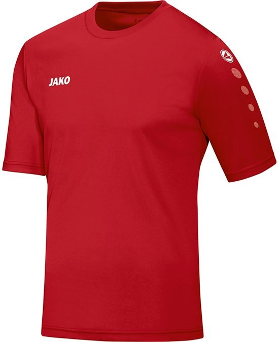 JAKO Team SS T-shirt Heren Sportshirt performance - Maat M - Mannen - rood