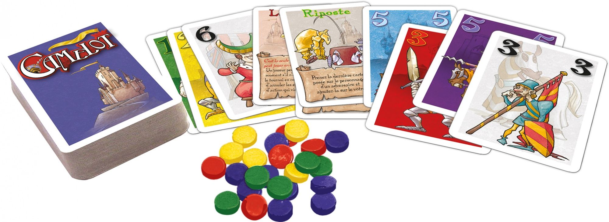 Asmodee Camelot - Bordspel - 10+ jaar - Meerkleurig