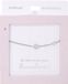 Depesche armband zilver met D-hanger en hartje