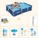 Bestway Rechthoekig Steel Pro Zwembad - 300 x 201 x 66 cm - Blauw
