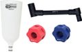 KS Tools olie-vultrechtersset met draaibare hoekarm voor VAG, 4-dlg - 150.9155