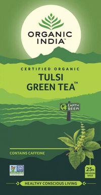 Organic India Thee Tulsi Green Tea - 0801541070435