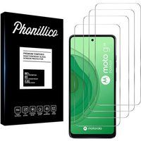 Phonillico® Motorola Moto G24 Gehard Glas Screenprotector [4 Stuks]