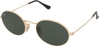 Ray-Ban RB3547N 001 Dames Zonnebril - Goud / Groen
