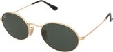 Ray-Ban RB3547N 001 Dames Zonnebril - Goud / Groen