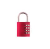 ABUS Hangslot met Cijfercombinatie Rood Aluminium 1 stuk(s)