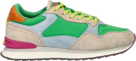 The Hoff Brand Gold Coast Lage sneakers Dames Groen Maat 38