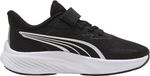 PUMA Pounce Lite 2 AC+ PS-sneakers met klittenband voor kinderen, zwart, maat 34