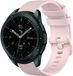 Strap-it Bracelet de montre connectée en silicone - Convient pour Samsung Galaxy Watch 42mm - Bracelet en silicone de luxe - Rose