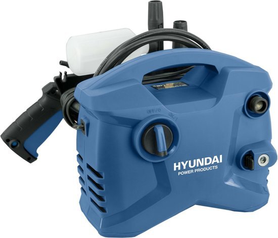 Hyundai Hyundai compacte hogedrukreiniger / hogedrukspuit - 1600W - 135 bar - inclusief verlengbare spuitlans en accessoires