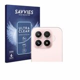 Savvies Screenprotector voor Xiaomi 17 (ALLEEN Camera Lens) - Folie Beschermfolie transparant 6 Stuks
