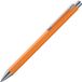 LAMY econ balpen 240 – Balpen van roestvrij staal in mat apricot met markant gebogen clip, inclusief Großraummine M 16 zwart