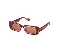 Max &co MO0156 Shiny dark red 50/20/140 WOMAN Zonnebrillen