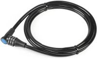 XLC Cijferslot Kabel 180cm 8mm Zwart