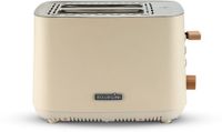 Bourgini Harmony Broodrooster - Echte Beukenhouten elementen - Toaster- Extra hoge broodlift en 2 brede brood sleuven - 7 warmteniveaus