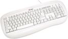 Labtec Standard Keyboard - AZERTY - PS/2 - White