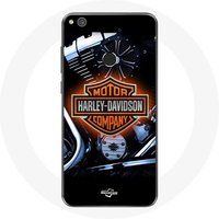 Harley Davidson Maniacase Etui voor Huawei P8 Lite 2017 MotoCycles logo