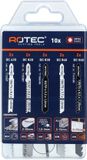 Rotec Decoupeerzaagbladen-set 10-dlg. (5x2), type '520' probleemoplosser