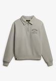 Superdry Athletic Collared Halve Rits Trui