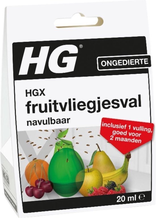 HG X fruitvliegjesval