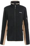 Regatta Fleece met volledige rits voor dames Ralina zwart/warm taupe