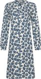 Pastunette Nachthemd Nordic Bloom Bio Katoen Ecru/Blauw Maat 44