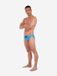 HOM Badehose Swim Mini Briefs Lido Blauw XXL