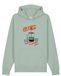 Watapparel Sweatshirt 'Coffee Makes Everything Better' mintgroen / oranje / zwart