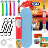Braun Oral-B Oral-B Vitality Pro 103 Le Roi Lion Electric Toothbrush + 4 Replacement Brush Heads + Blue Case