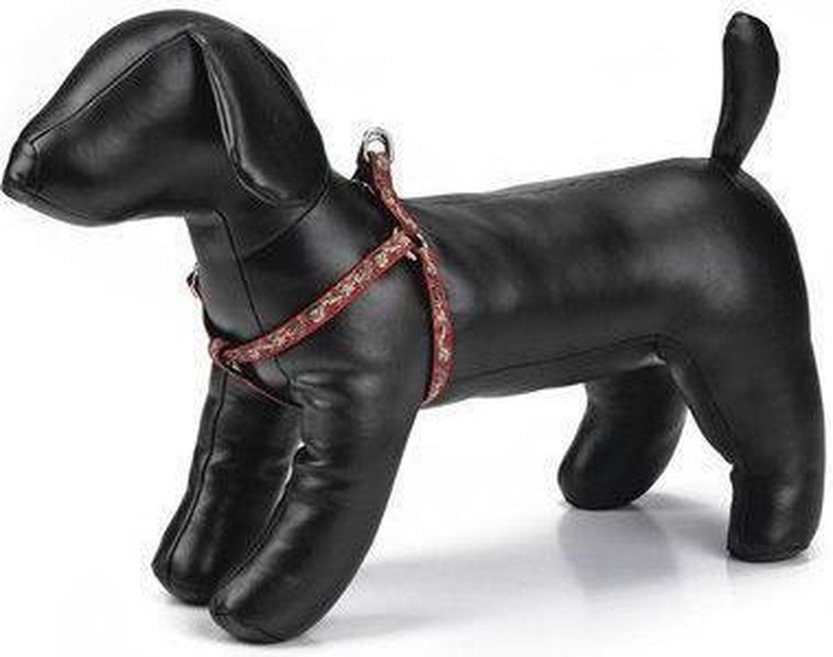 Beeztees Envy borsttuig Strike Dog - Rood - Verstelbaar