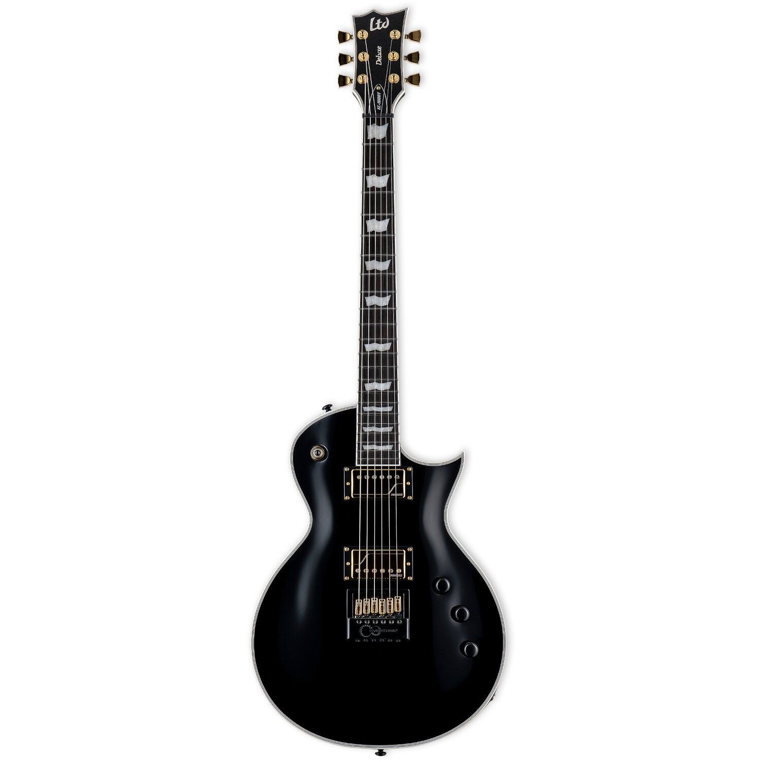 ESP LTD Deluxe EC-1000T CTM Evertune Black Electric Guitar