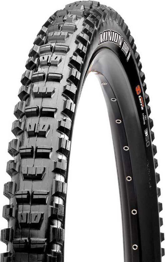 Maxxis Minion DHR E-50 MaxxTerra DH Tubeless vouwband 27,5 x 2,40 WT 60 x 2 TPI