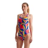 Speedo Badeanzug Allover Digital Leaderback