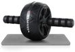Ab roller - Met kniemat - Draagvermogen 200 g - Breedte 90 mm - Thuis en sportschool