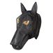 PFIFF 101013 Vliegenmasker, gezichtsmasker met motief voor paarden, vliegenbescherming