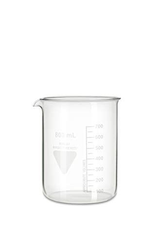 RASOTHERM Beaker Low Form with Spout, (Boro 3.3), 800 ml