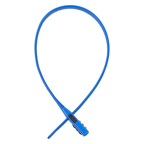 Oxford Products LK152 Combi Zip Multi-use Cycle Security Cable & Bike Lock, Blauw, One Size