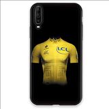 Beschermhoes Wiko Beschermhoes voor Wiko View 4, wielrennen, geel