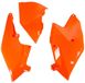 UFO PLAST Panneaux latéraux orange fluo KTM SX 125 2016-2018