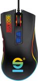 Sparco SPMOUSEPRO Gaming Muis Zwart