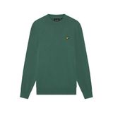 Lyle & Scott trui fijn gebreid groen