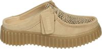 Clarks TORHILL MULE Dames slippers Wit/beige Maat 40.5